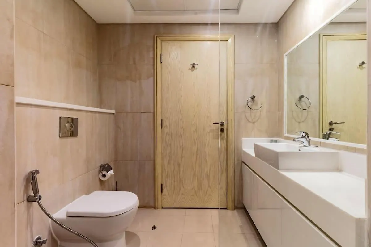 Luxury Stay Private Beach Access Dubaj Apartament