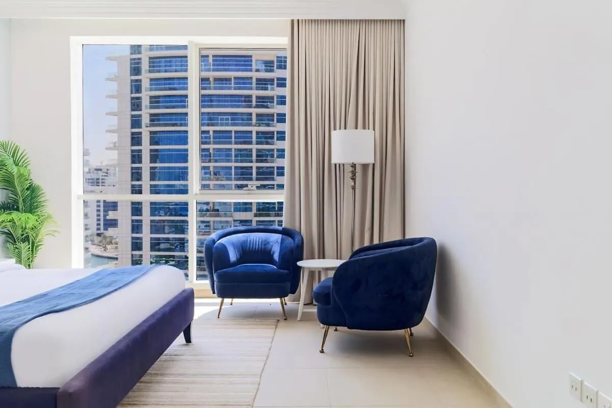 Luxury Stay Private Beach Access Dubaj Apartament
