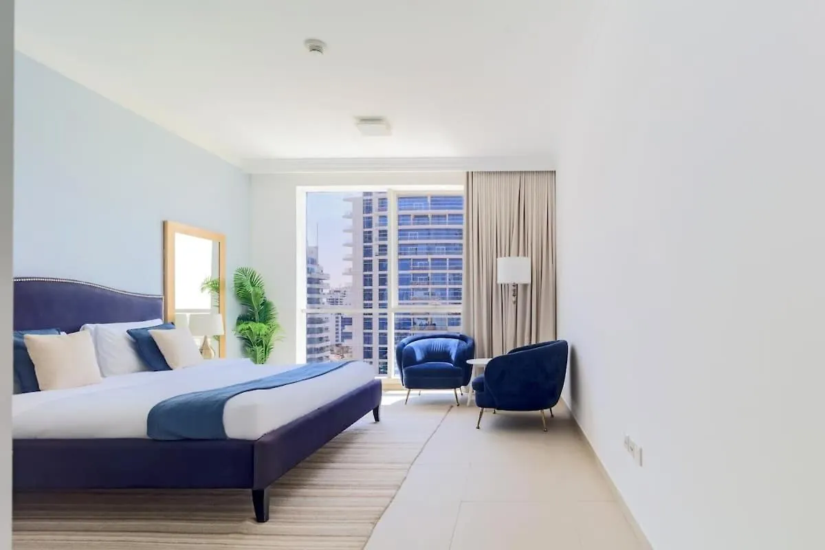 Luxury Stay Private Beach Access Dubaj Apartament