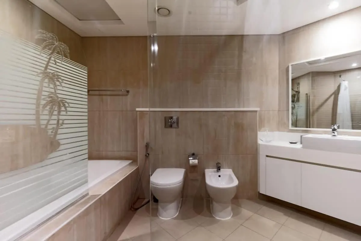 Luxury Stay Private Beach Access Dubaj