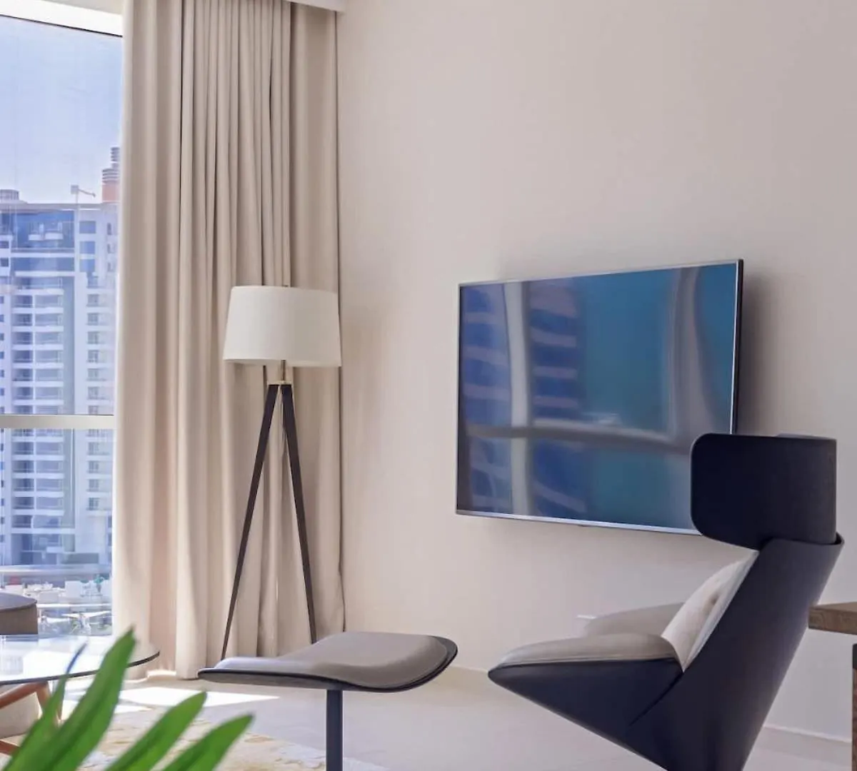 Luxury Stay Private Beach Access Dubaj